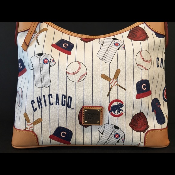 Dooney & Bourke Chicago Cub BAG Purse MLB BASEBALL - Picture 2 of 9